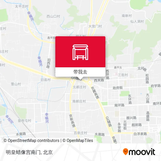 明皇蜡像宫南门地图