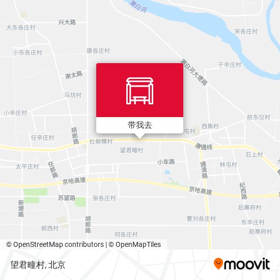 望君疃村地图