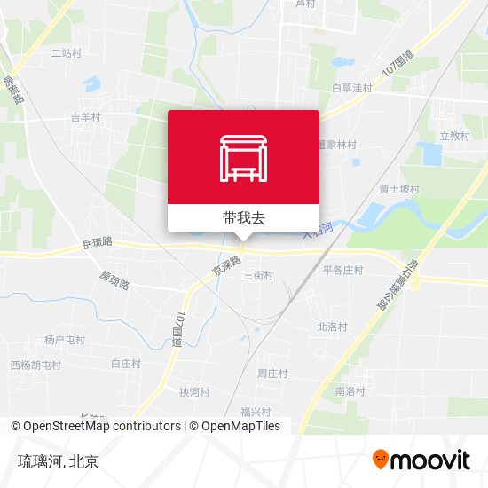 琉璃河地图