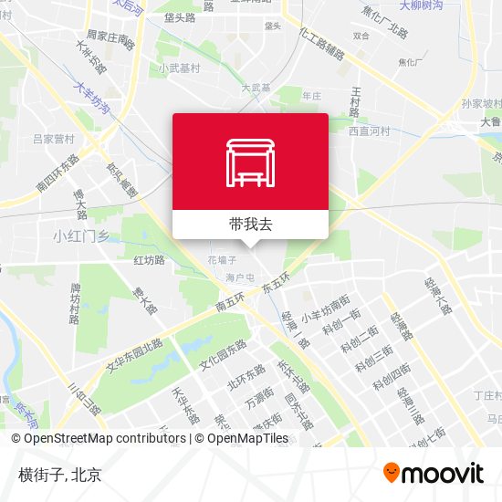 横街子地图