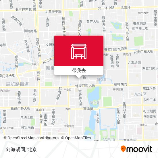刘海胡同地图