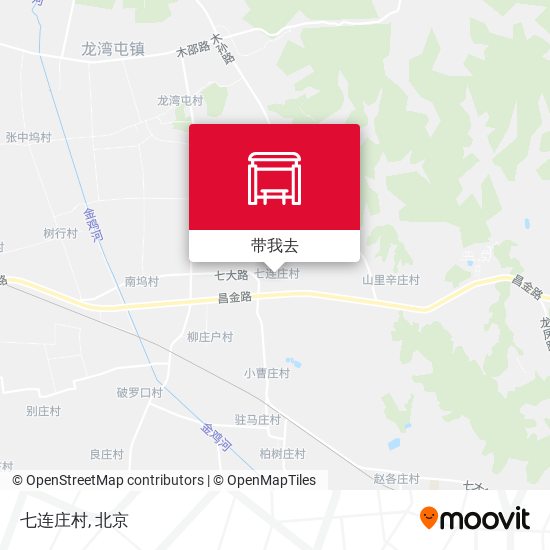 七连庄村地图