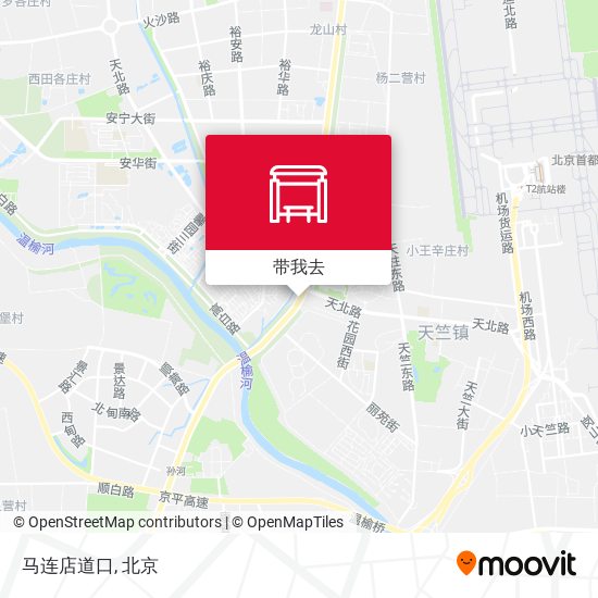 马连店道口地图