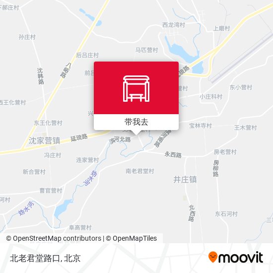 北老君堂路口地图