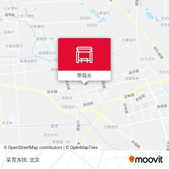 采育东街地图