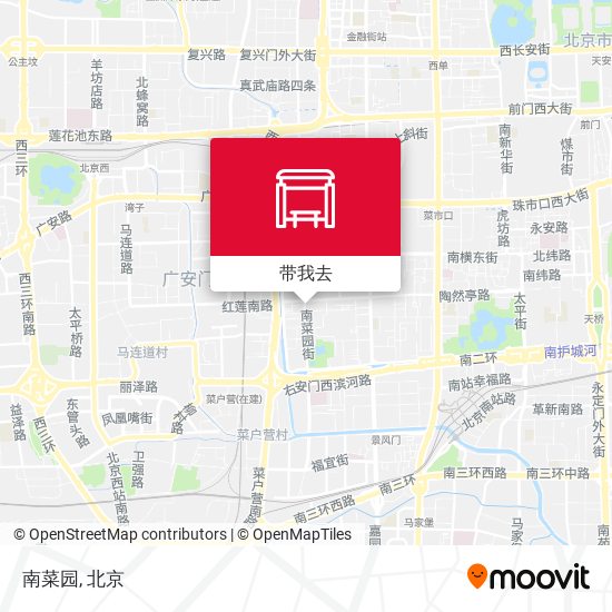 南菜园地图