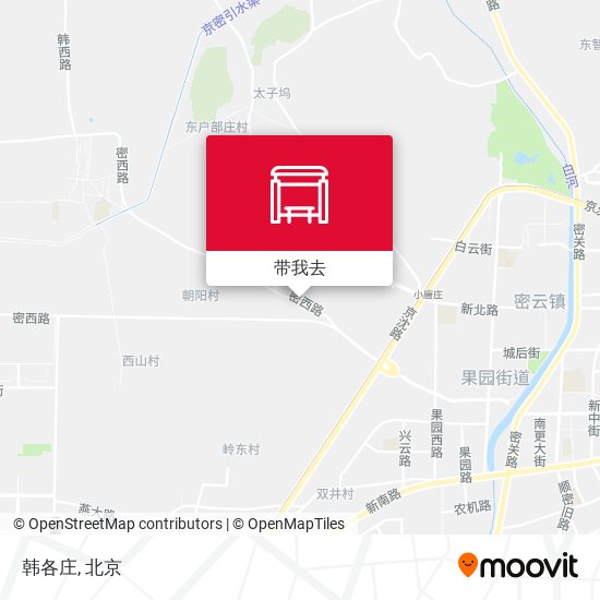 韩各庄地图