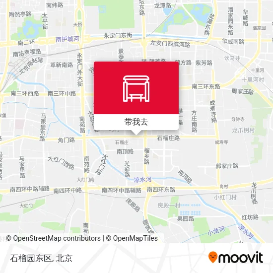 石榴园东区地图