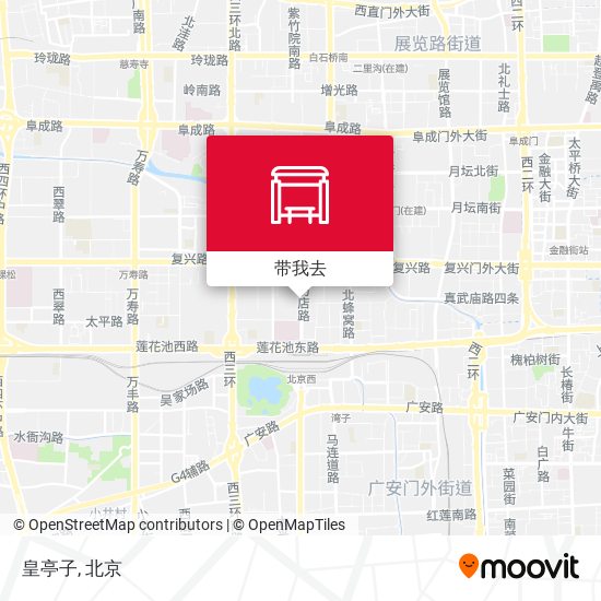 皇亭子地图
