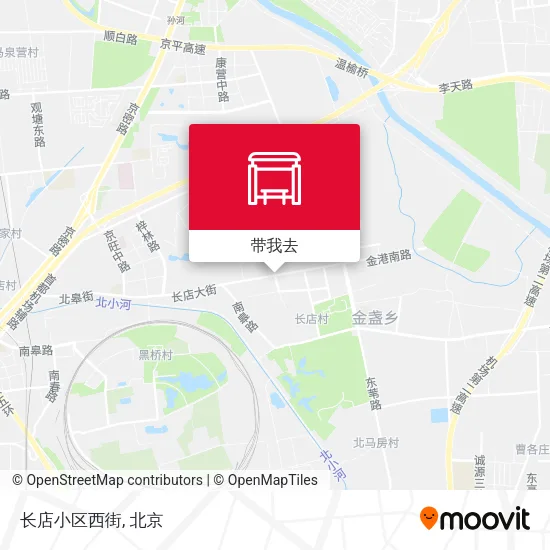 长店小区西街地图