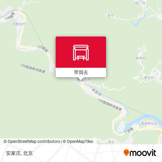 安家庄地图