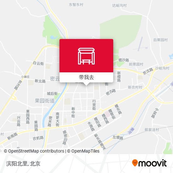 滨阳北里地图