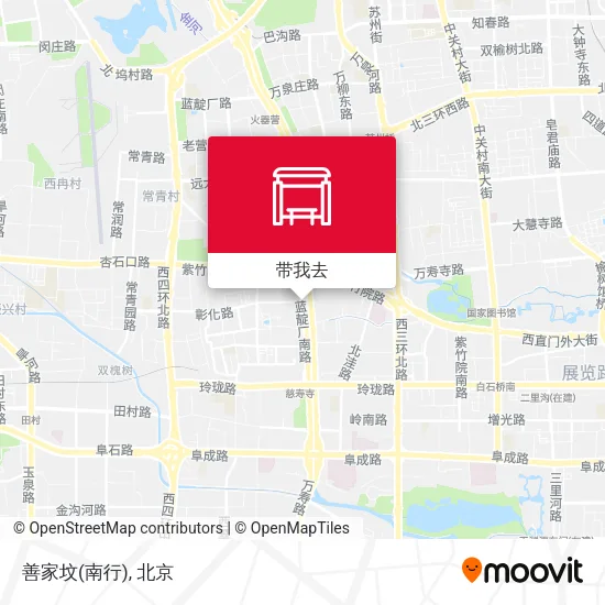 善家坟(南行)地图