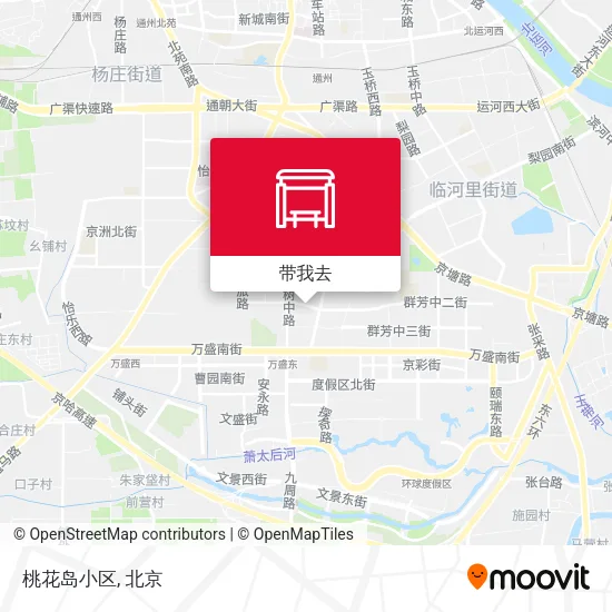 桃花岛小区地图