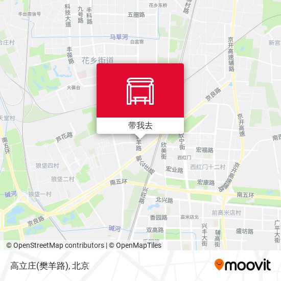 高立庄(樊羊路)地图