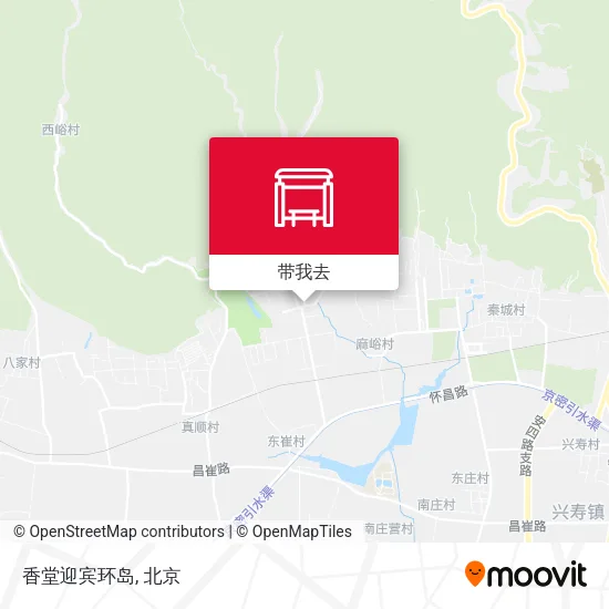 香堂迎宾环岛地图