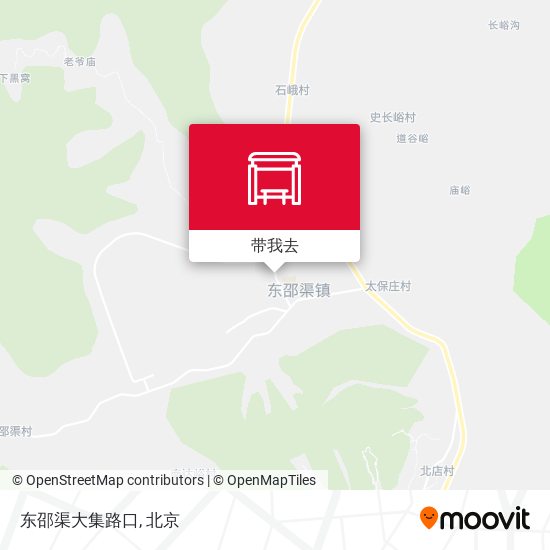 东邵渠大集路口地图