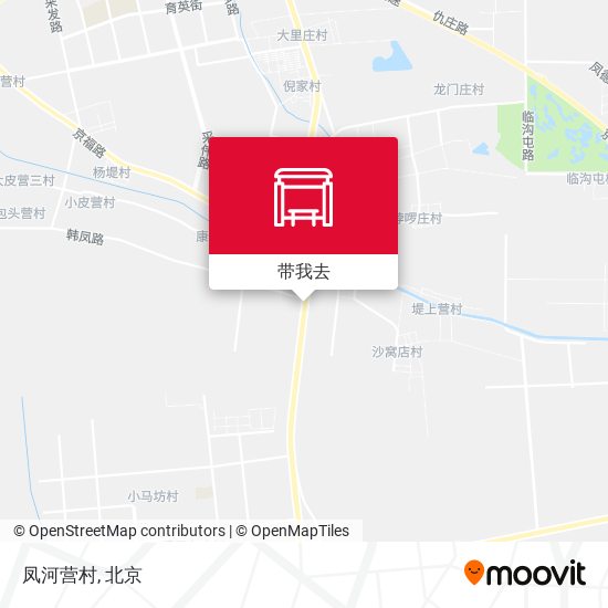 凤河营村地图