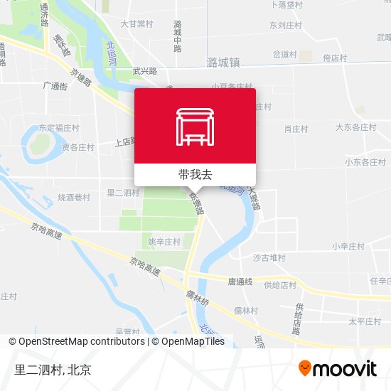 里二泗村地图