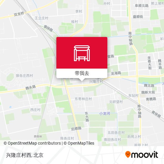 兴隆庄村西地图