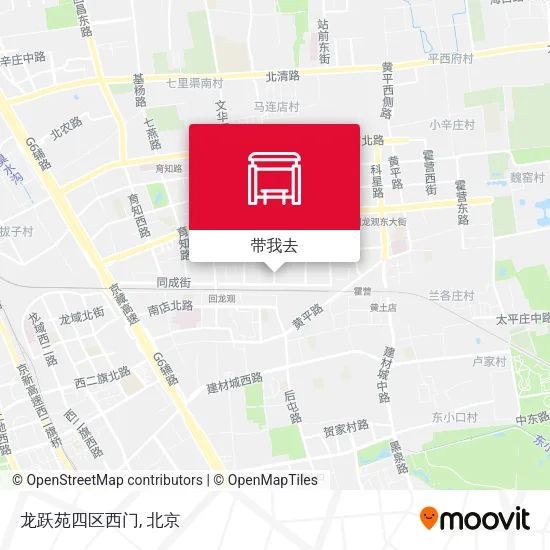 龙跃苑四区西门地图