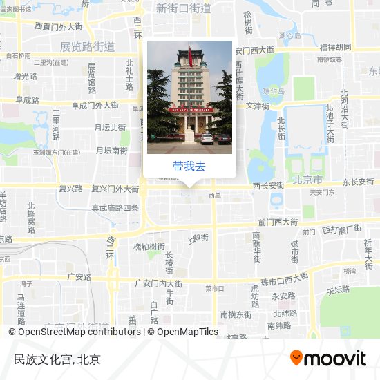 民族文化宫地图