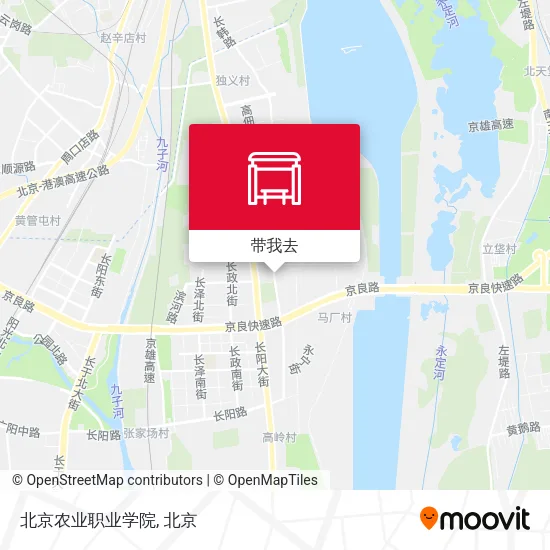 北京农业职业学院地图