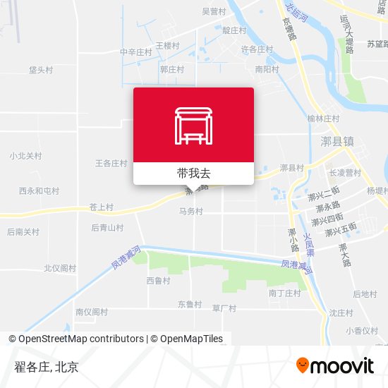 翟各庄地图