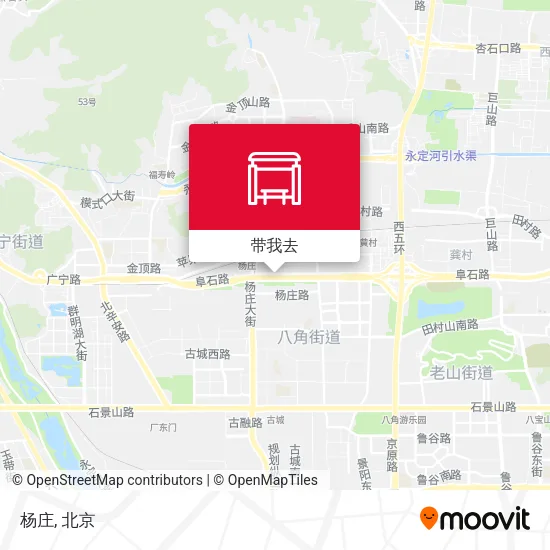 杨庄地图
