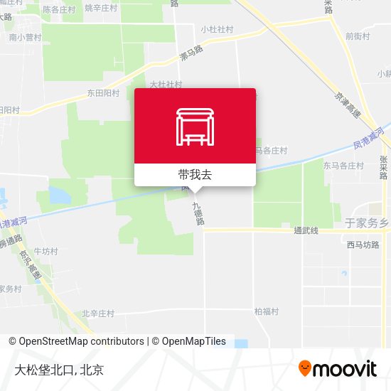 大松垡北口地图