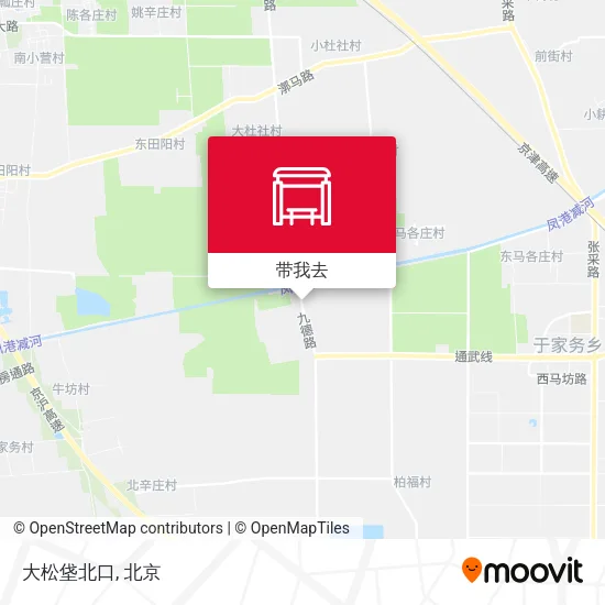 大松垡北口地图