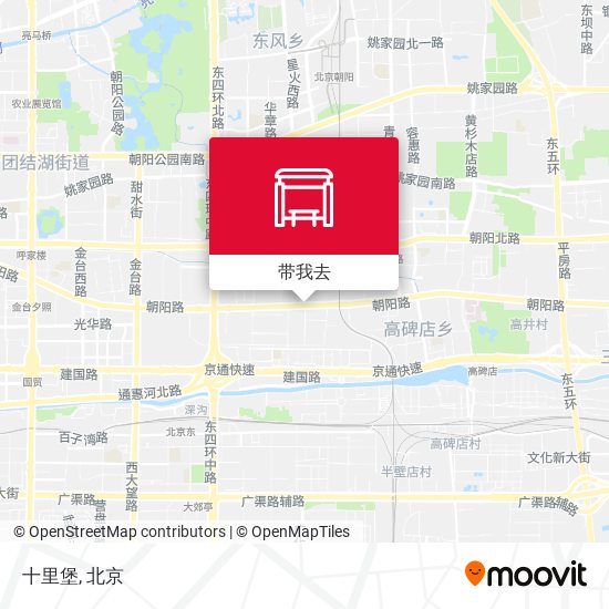 十里堡地图