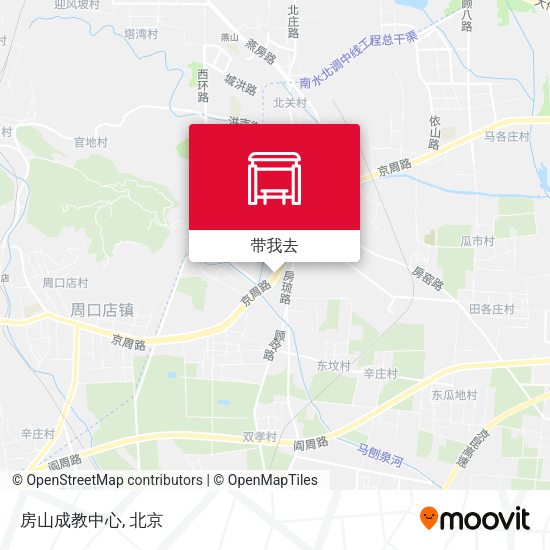 房山成教中心地图