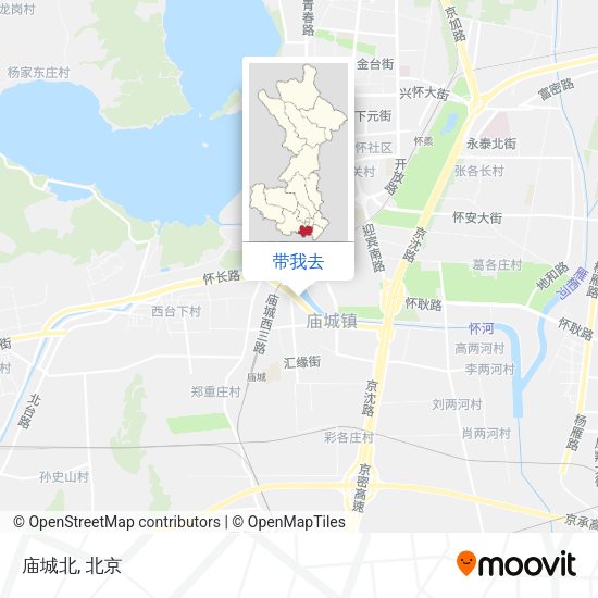 庙城北地图