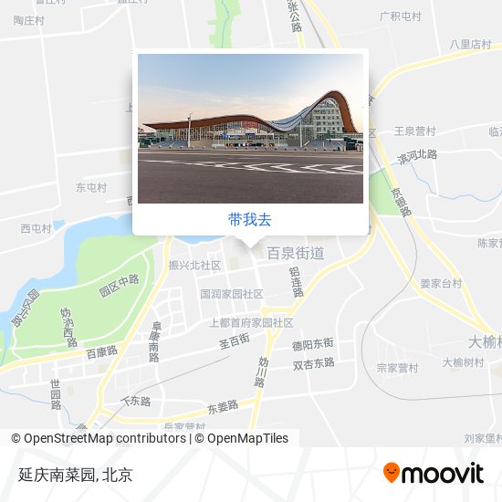 延庆南菜园地图