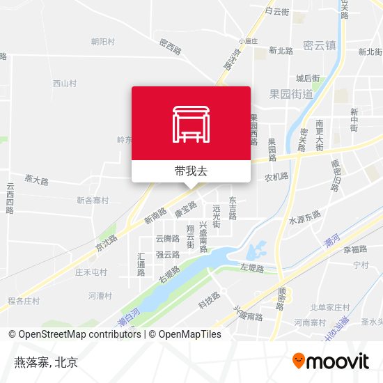 燕落寨地图