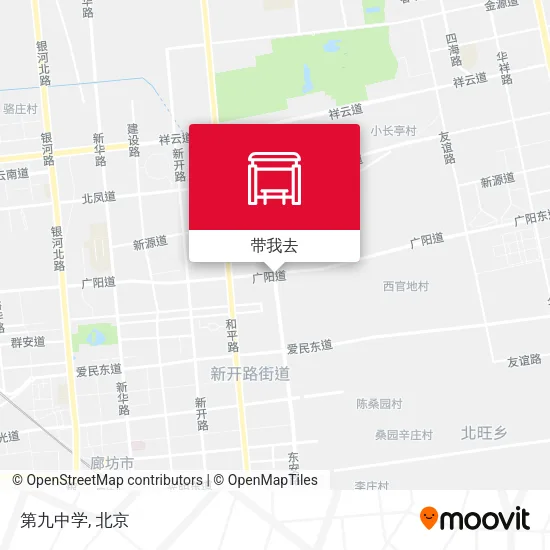 第九中学地图