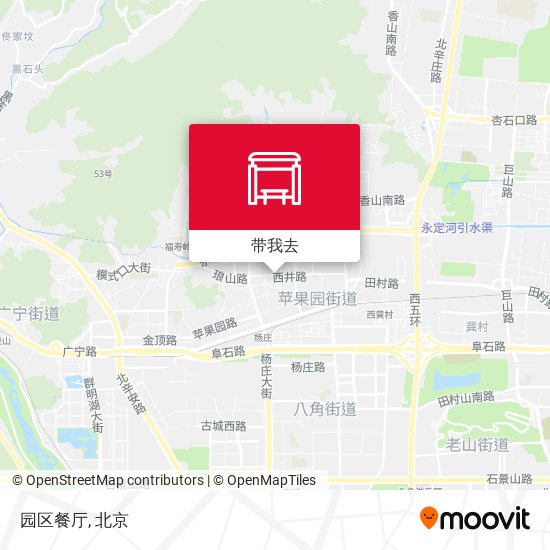 园区餐厅地图