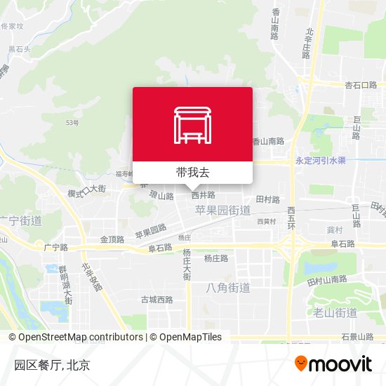园区餐厅地图