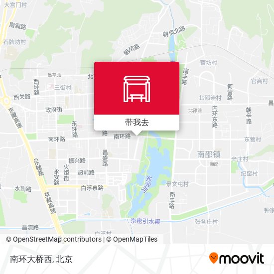 南环大桥西地图