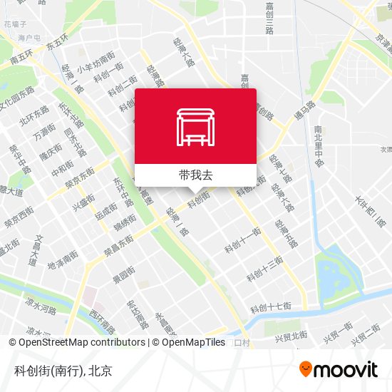 科创街(南行)地图