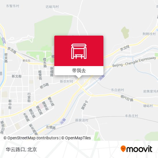 华云路口地图