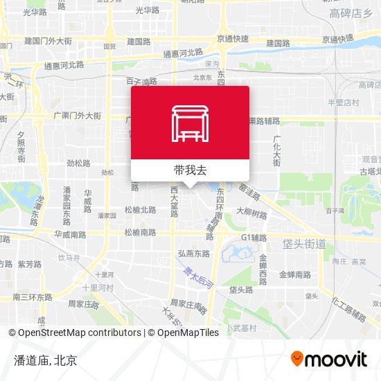 潘道庙地图