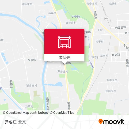尹各庄地图