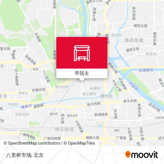 八里桥市场地图