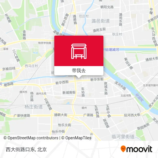 西大街路口东地图