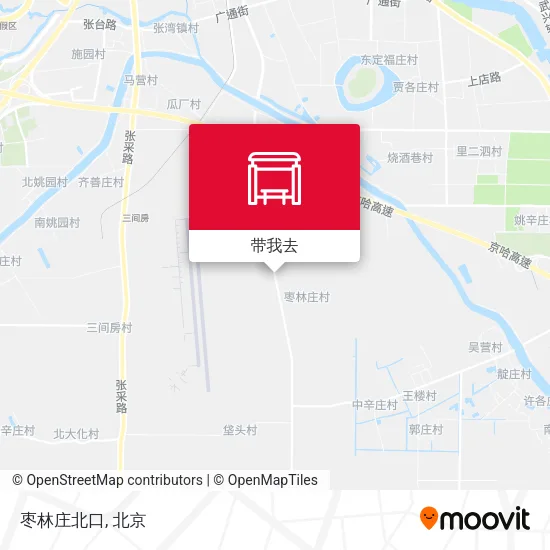 枣林庄北口地图