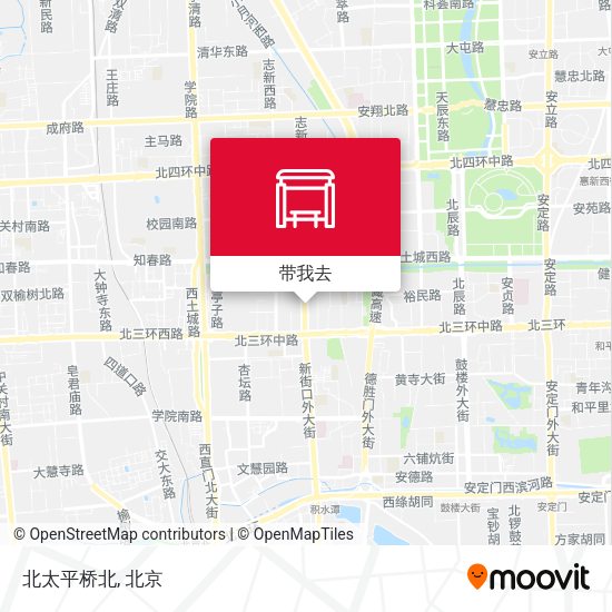 北太平桥北地图