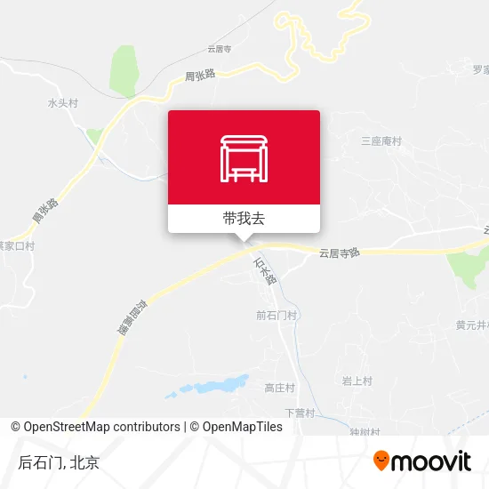 后石门地图