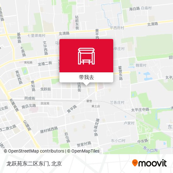 龙跃苑东二区东门地图